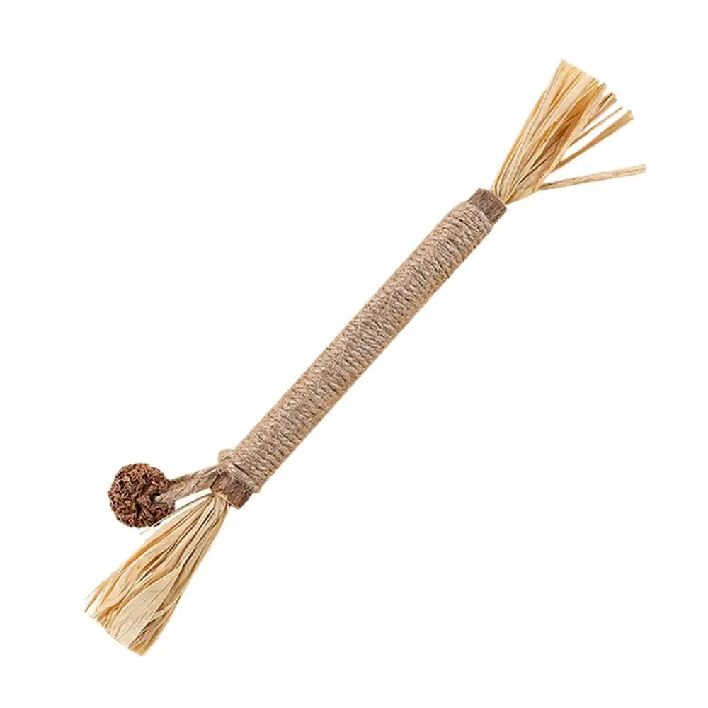 Catnip & Silvervine Cat Chew Sticks – Teeth Grinding Toy