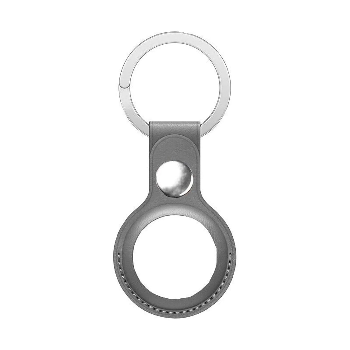 Round Colorful Keychain Holder Loop Ring Organizer Case