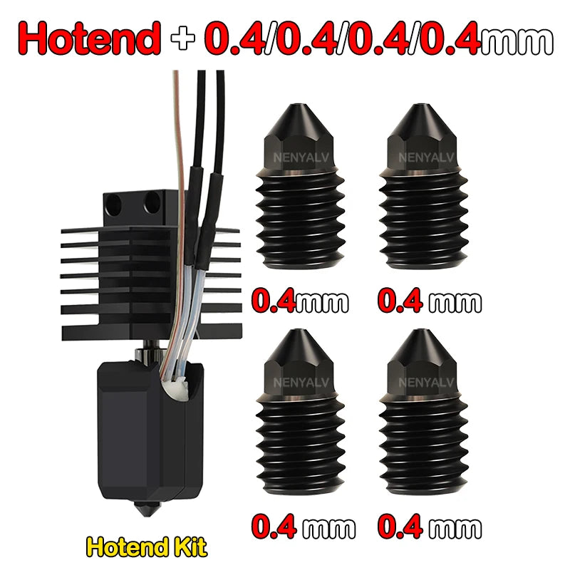 Sprouture Lab Hotend Upgrade for Qidi X Plus 3 X Max 3 X Smart 3