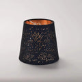 Hollow-Out Cloth Lamp Shade | Golden Ambience Lampshade