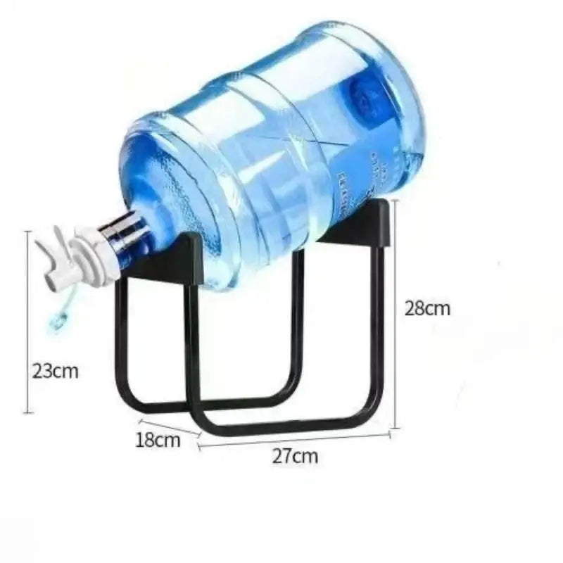 Inverted Water Bottle Dispenser Stand with Leak-Proof Tap