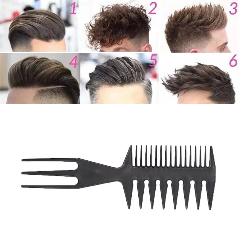 Double-Sided Fishbone Hair Comb – Barber Dyeing Styling Tool