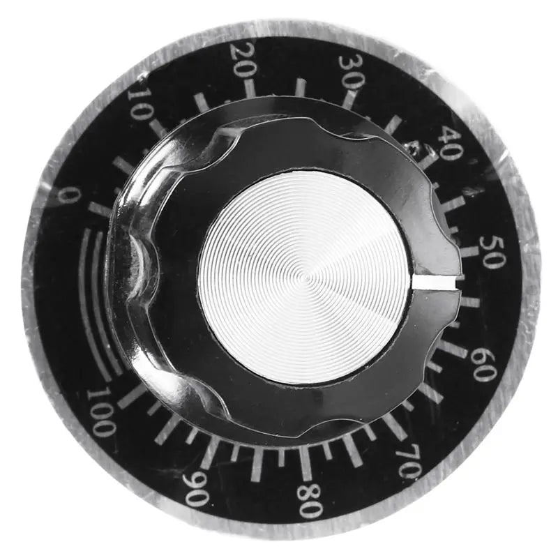 RV24YN 20S 5K Ohm Rotary Carbon Potentiometer with Knob – 4 Pack