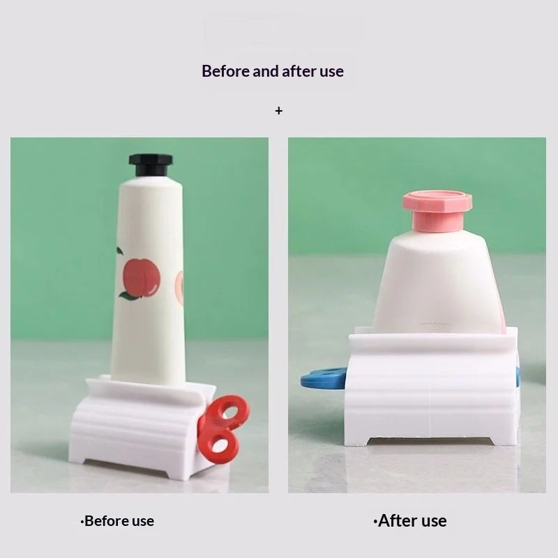 Rotary Toothpaste Tube Squeezer Roller Dispenser | VIBE