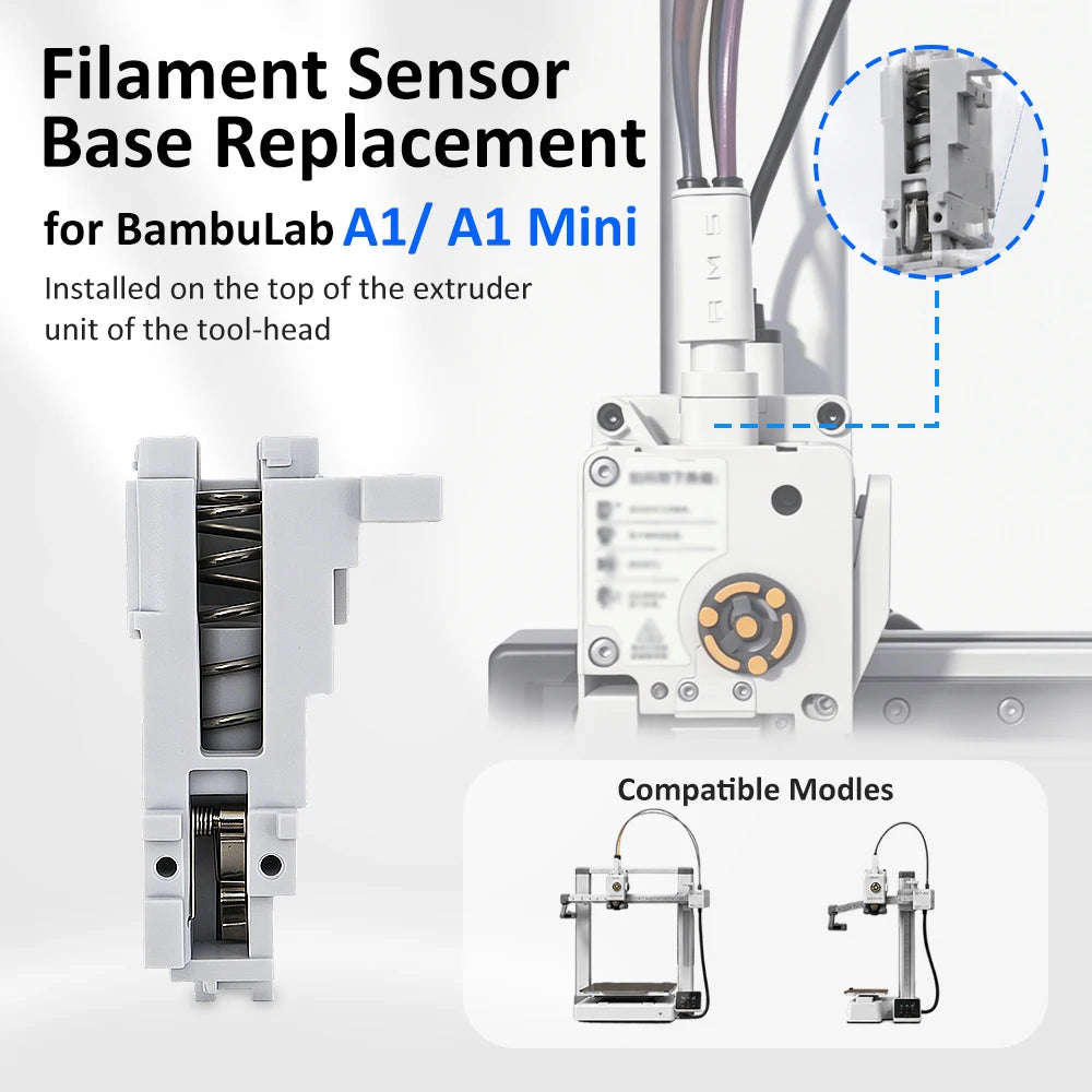 Filament Sensor Base for Bambu Lab A1 & A1 Mini – Sprouture