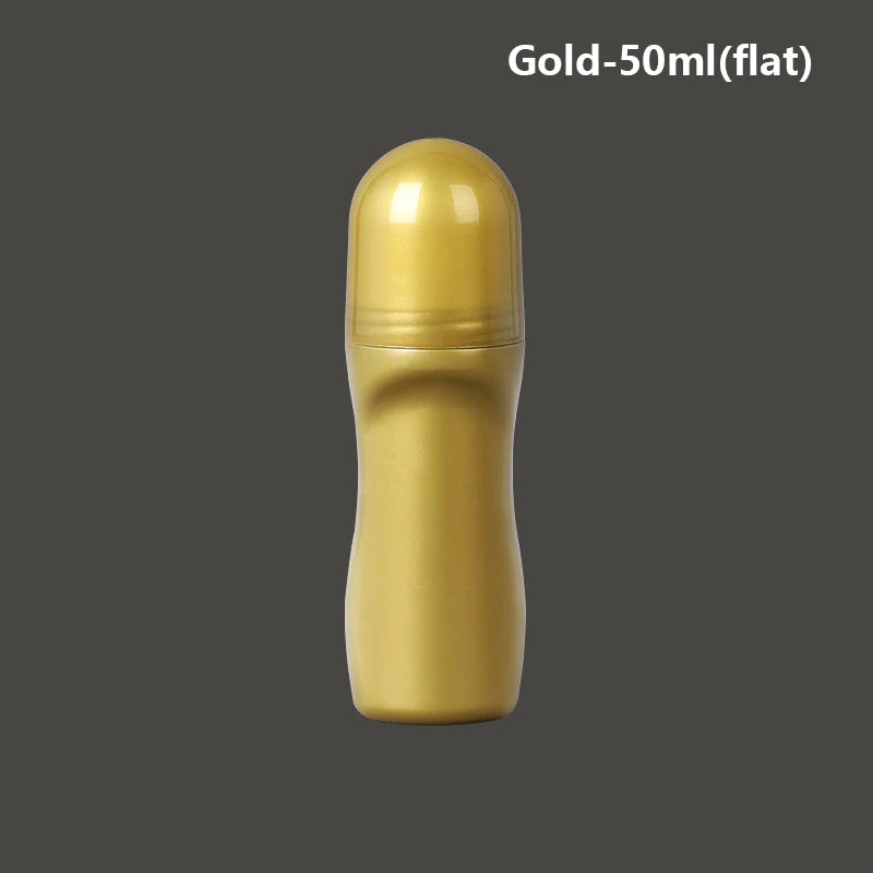 Refillable Roll-On Bottles 30–100ml | Leak-Proof HDPE