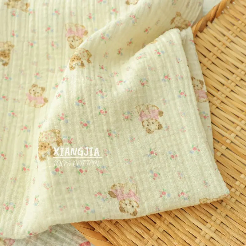 Class A Baby Cotton Double-Layer Gauze Fabric 500×135cm