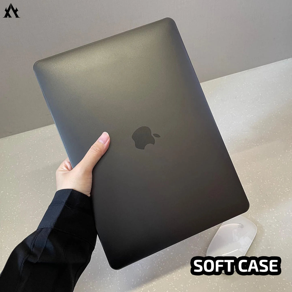 EGYAL No-Fingerprint Hard Case MacBook Air 13 15 Pro 14 M1 M2 M4