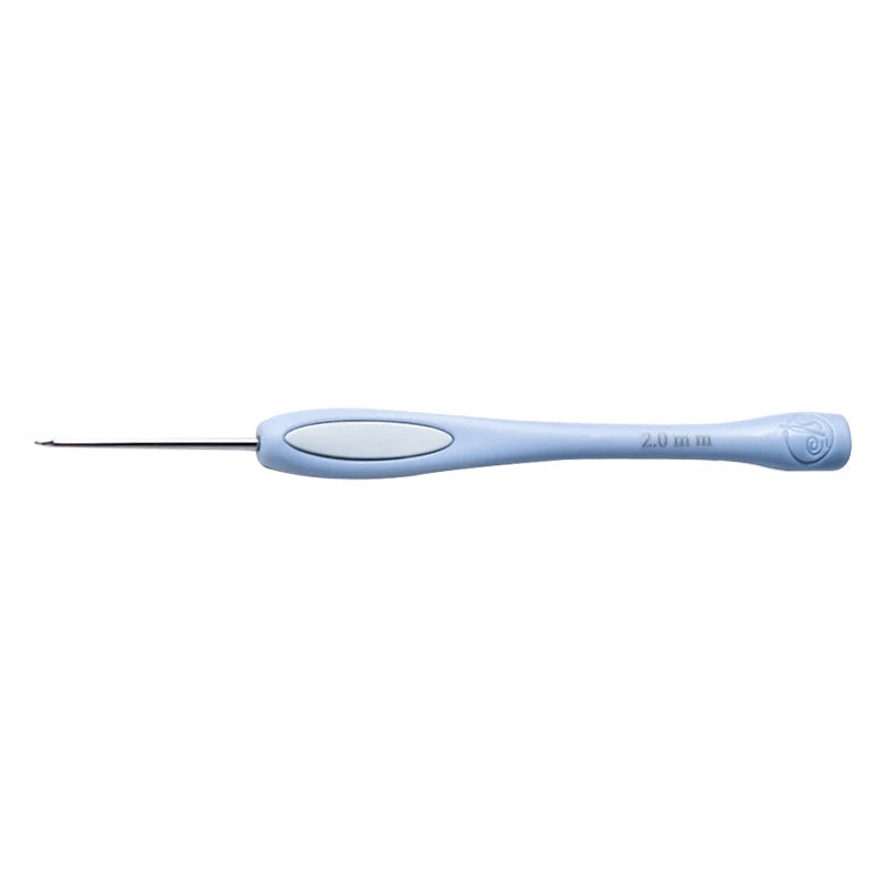 Stainless Steel Crochet Hooks – Non-Slip Handle, Multi-Size