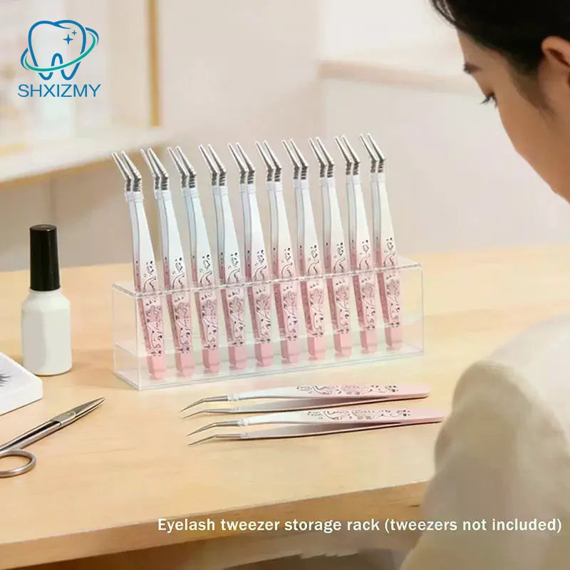 Acrylic Tweezers Storage Holder for Eyelash Extensions