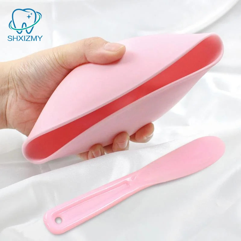 Pastel Facial Mask Mixing Bowl & Spatula Set – BPA-Free