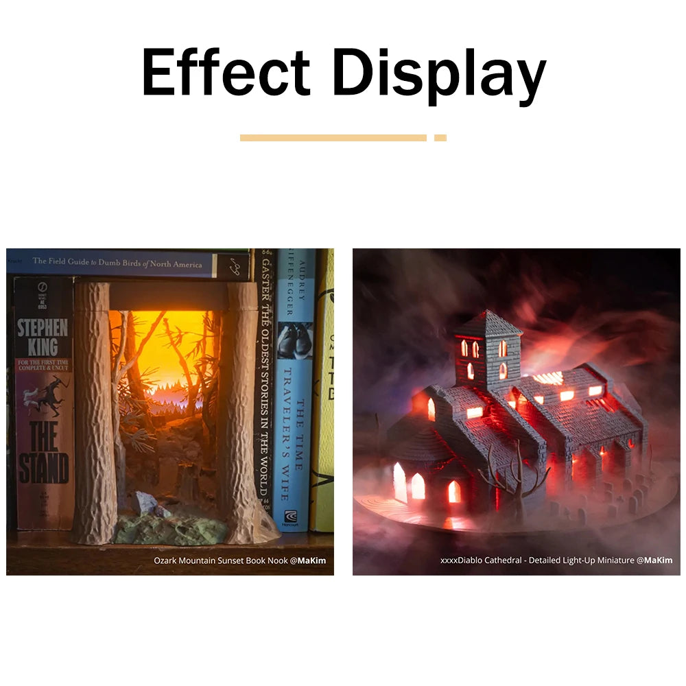 CMYK LED Backlight Panel for Bambu Lab 3D Lithophanes