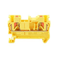 10-Pack PT2.5 DIN Rail Terminal Blocks Push-In Cable Connector