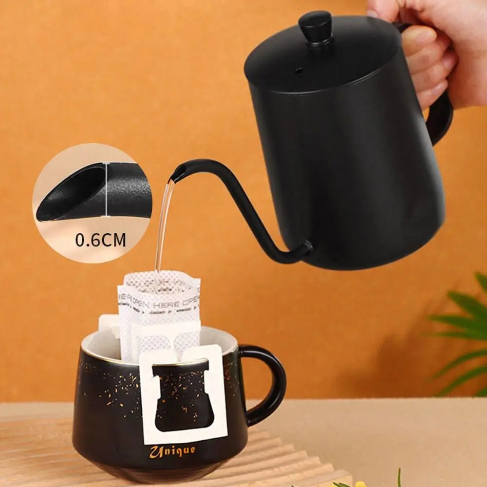 304 Stainless Steel Pour Over Coffee Kettle – Narrow Spout