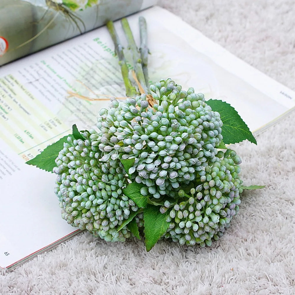 3-Pack Clove Artificial Flower Stems – Home & Wedding Décor