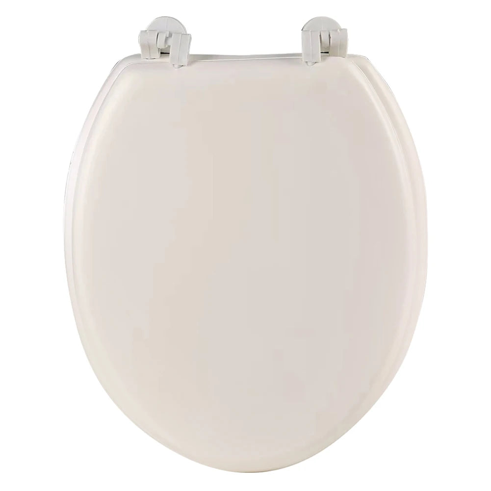 Round Soft Close Cushioned Toilet Seat – Quick-Release Cover