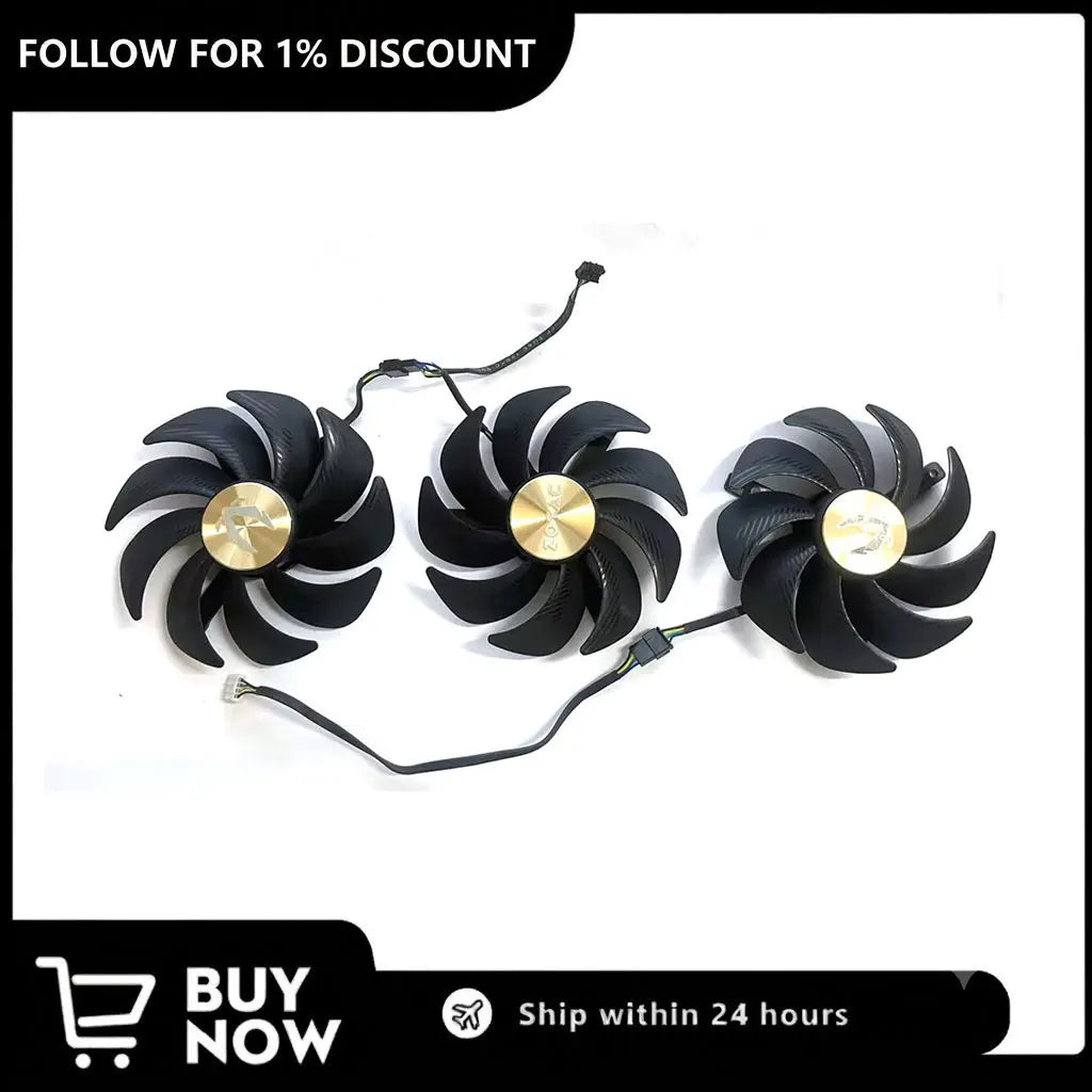 Zotac RTX 4090 AMP Extreme AIRO GPU Fan 105MM 4PIN GAH3B2H