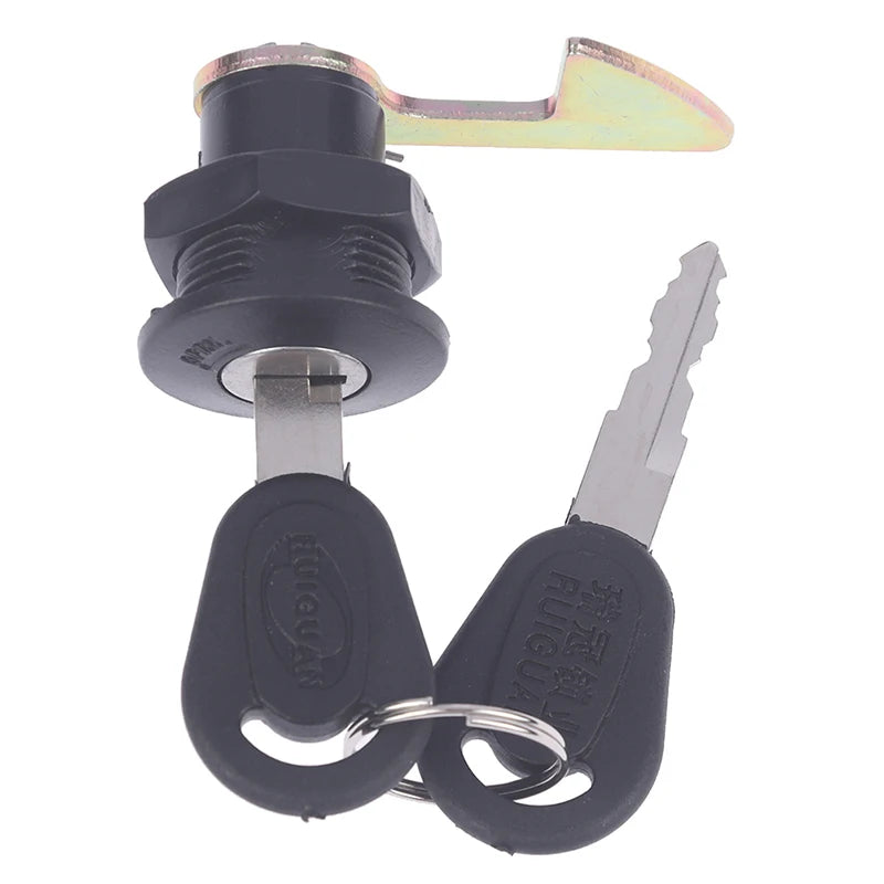 Motorcycle Scooter Rear Trunk Box Lock with 2 Keys | Metal