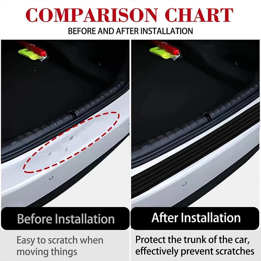Anti-Scratch Car Trunk Door Sill Protector Bumper Guard