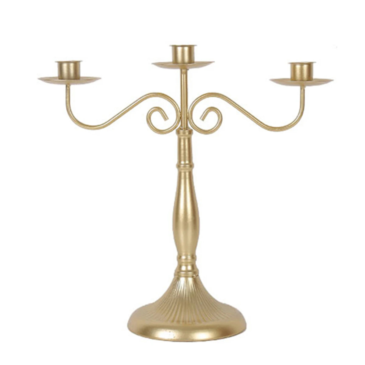 European Metal Candle Holder – Fireplace, Wedding & Party Décor