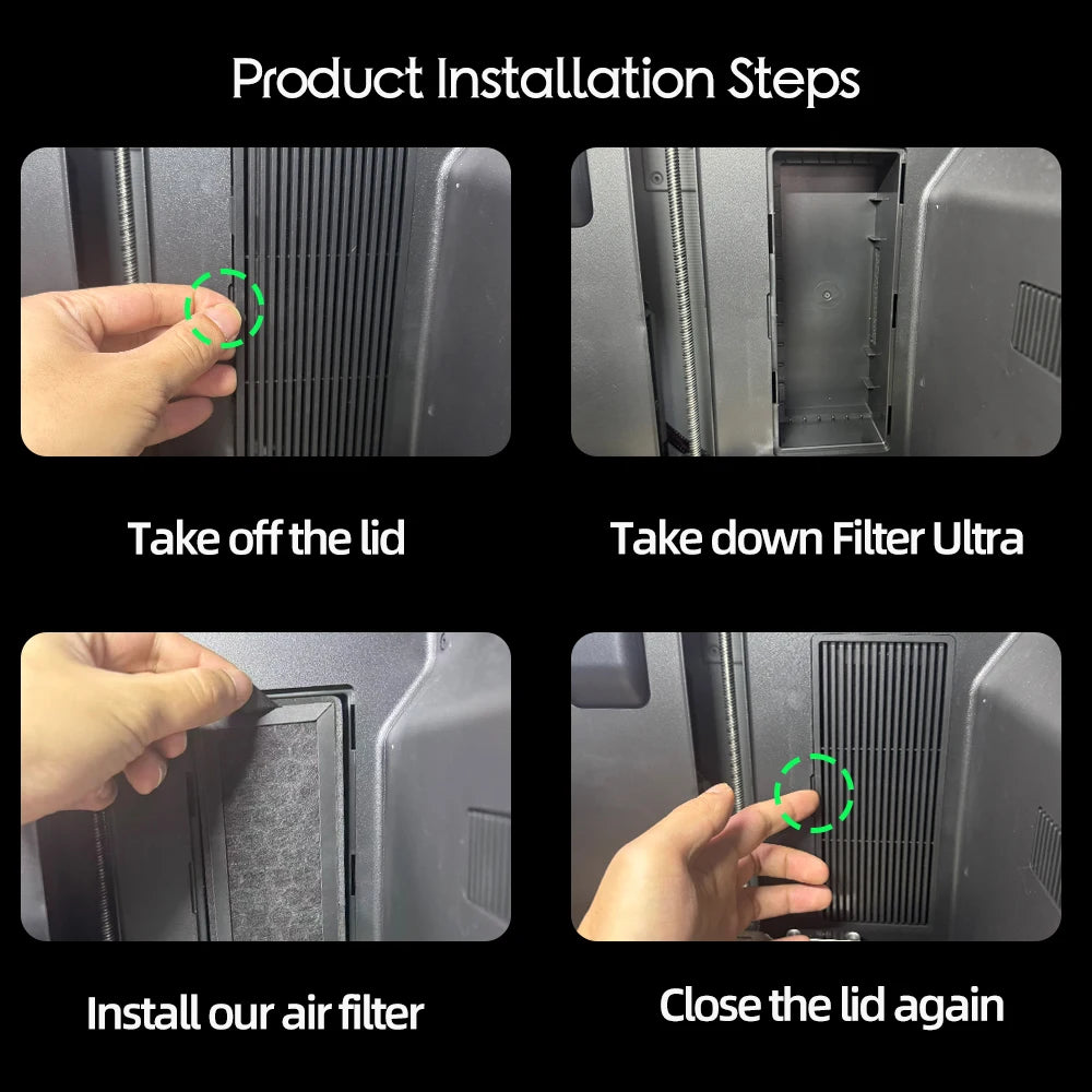 HEPA 13 Activated Carbon Air Filter for Bambu Lab P2S