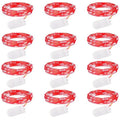 12-Pack 2M Copper Wire LED Fairy String Lights | Battery Operated
