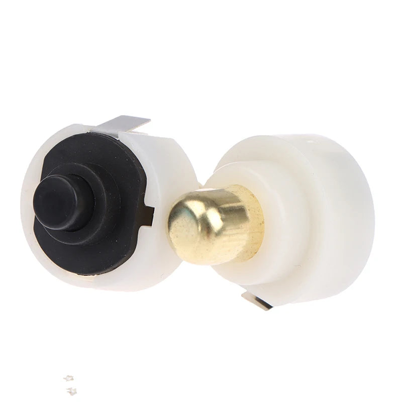 2-Pack 20mm LED Flashlight Push Button Tail Switch ON/OFF