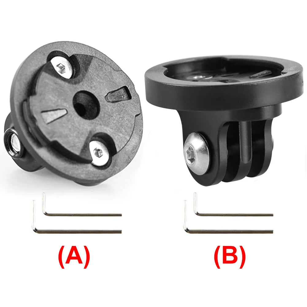 Aluminum Alloy Bike Camera & Headlight Mount Adapter