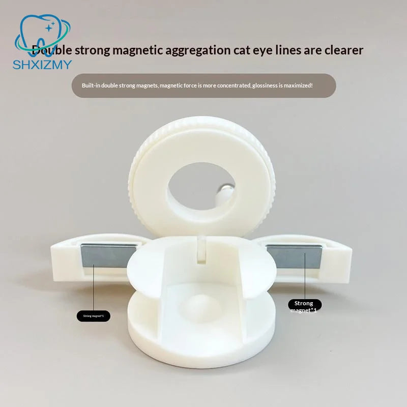 Cat Eye Nail Magnet Tool – 360° Rotating Nail Art Magnet