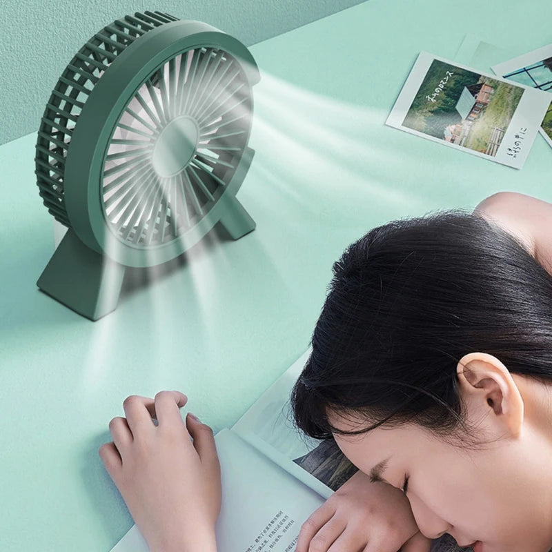 Gmarty Mini USB Desk Fan – Silent Portable Cooling Fan