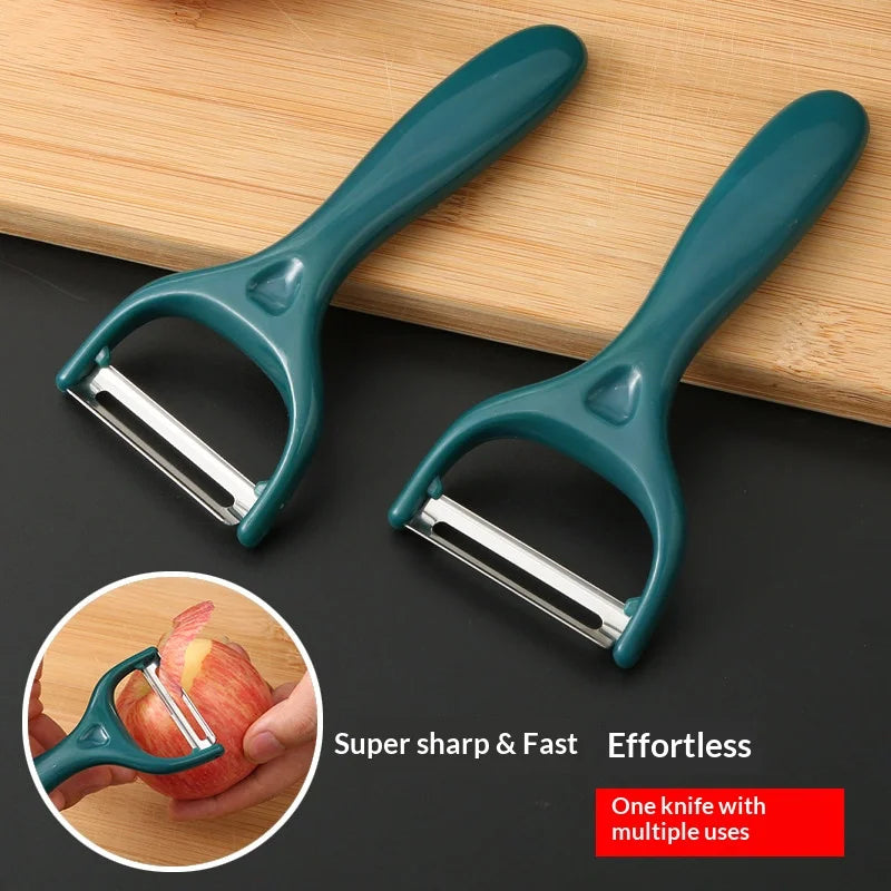 Y-Shape Rotatable Stainless Steel Vegetable Fruit Peeler Set