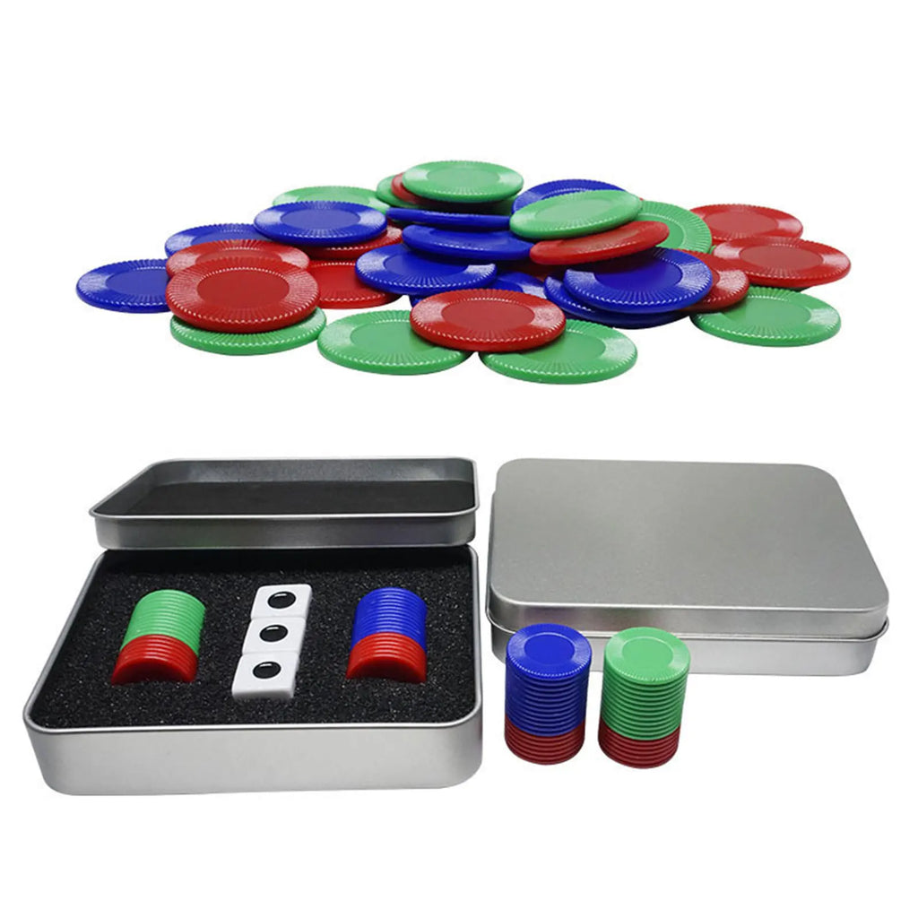 Left Middle Right Dice Game Set – Portable Party Game