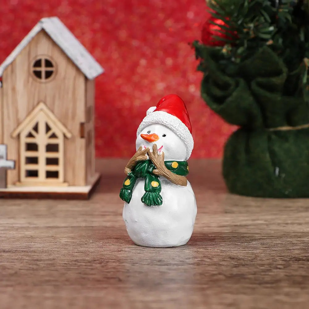 Christmas Miniature Figurines Fairy Garden Resin Ornaments
