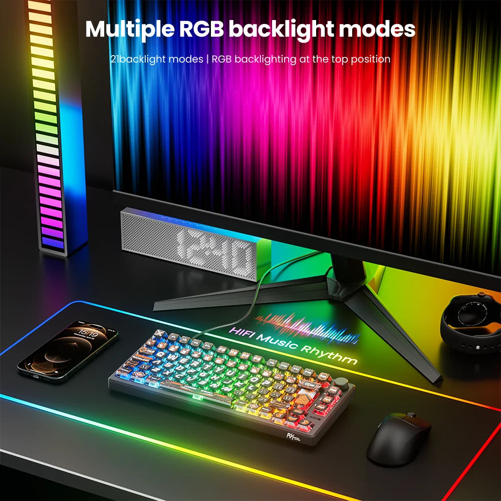Royal Kludge RK M75 HE Hall Effect 75% Gaming Keyboard RGB