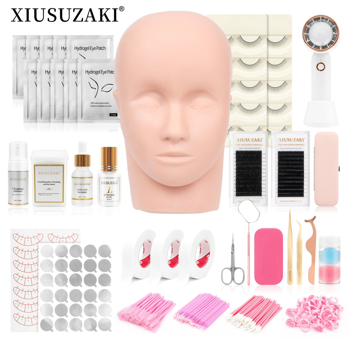 XIUSUZAKI Eyelash Extension Starter Kit – Beginner Lash Set