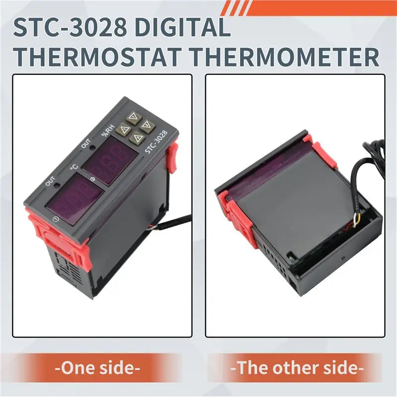 STC-3028 Digital Thermostat Hygrometer Humidity Controller 220V