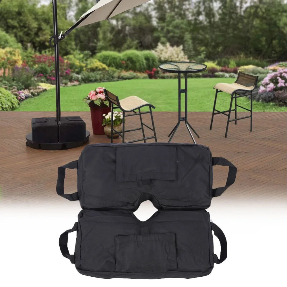Fillable Oxford Cloth Sandbag for Patio Umbrella & Outdoor Use