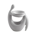 White Ceramic Oil Burner – Wax Tart & Aroma Diffuser | VIBE