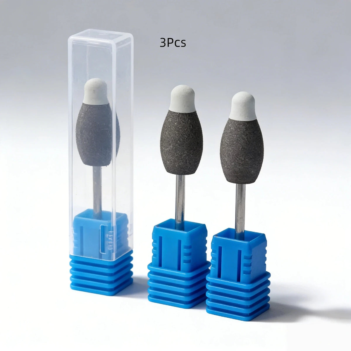 Silicone Grinding Head Set – Edge Trimming & Pre-Polishing Burs