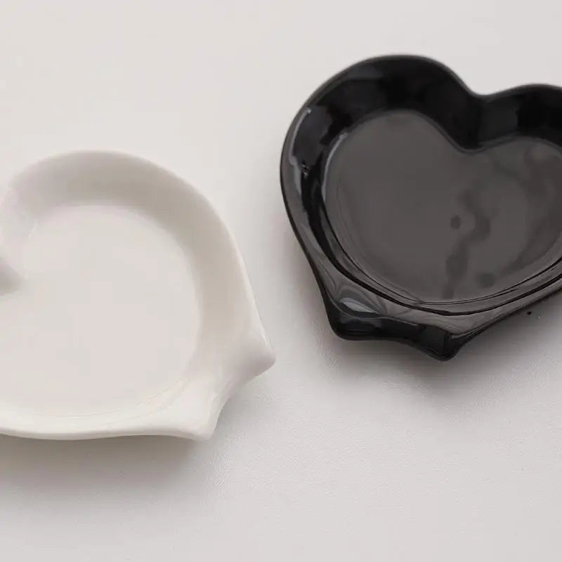 Heart Shaped Ceramic Spoon Rest & Ladle Holder – Kitchen