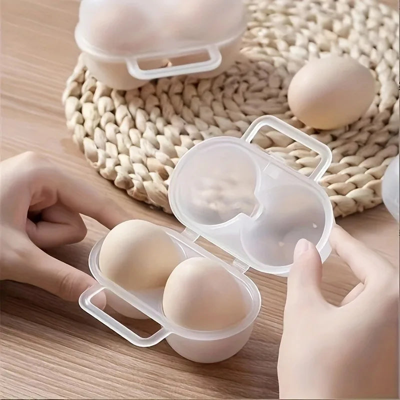 Portable Shockproof Egg Storage Box – 1 or 2 Pack