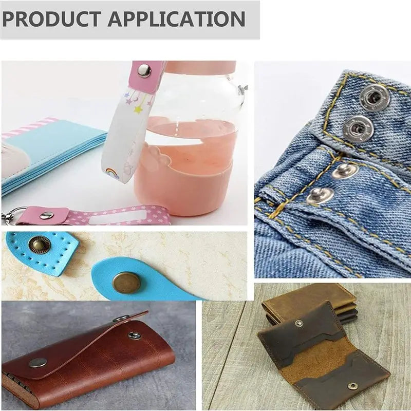 Leather Working Kit – Snap Fastener, Prong Punch & Storage Box