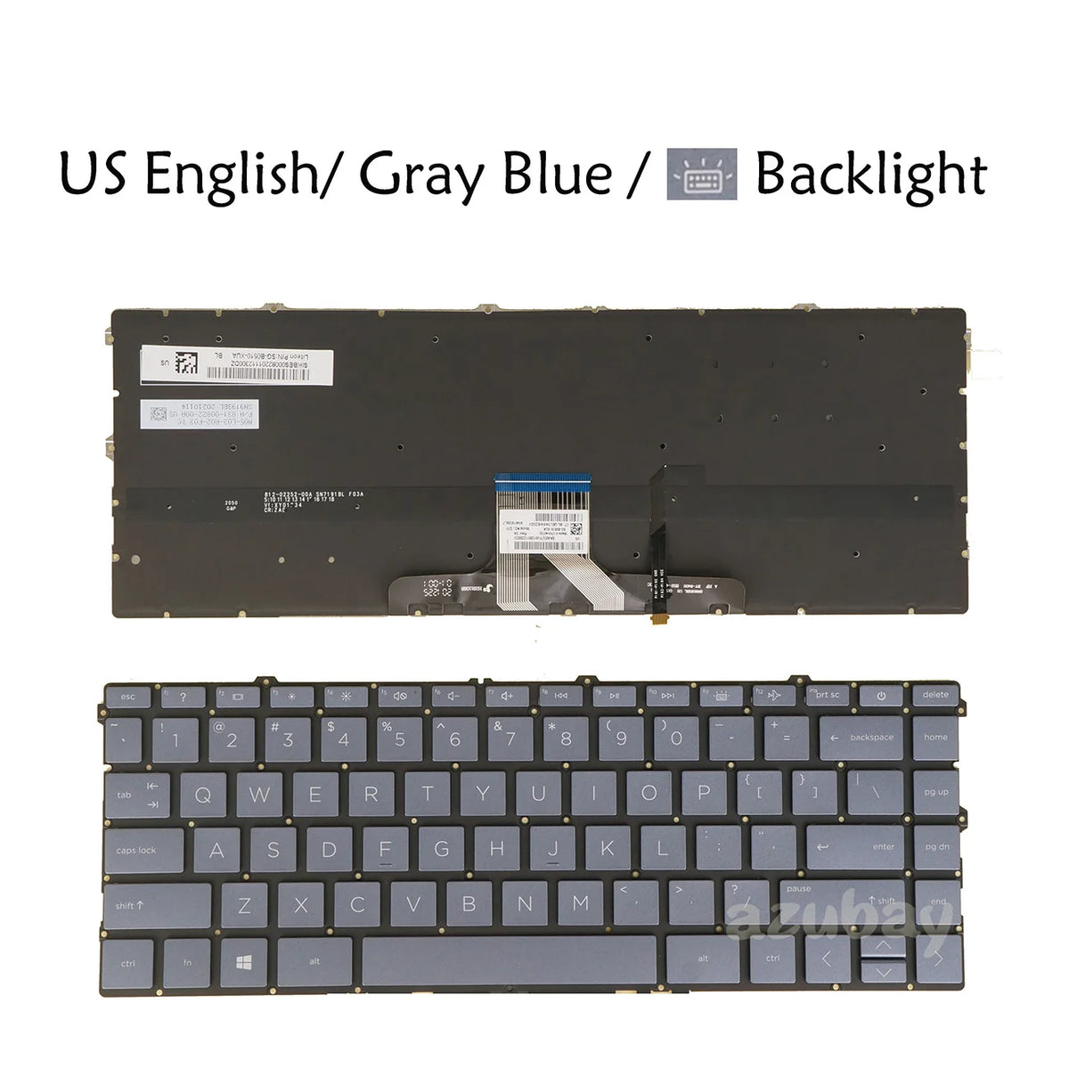 US Backlit Keyboard for HP Pavilion 14-ec 14-dw 14-dv 14-dy 13-bb