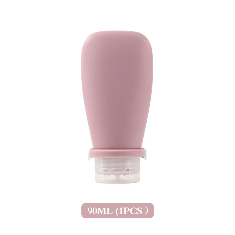 Silicone Travel Bottles 30/60/90ml Leak-Proof Refillable Squeeze