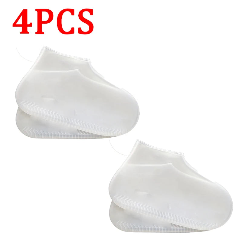 Silicone Waterproof Shoe Covers – Reusable Non-Slip Overshoes