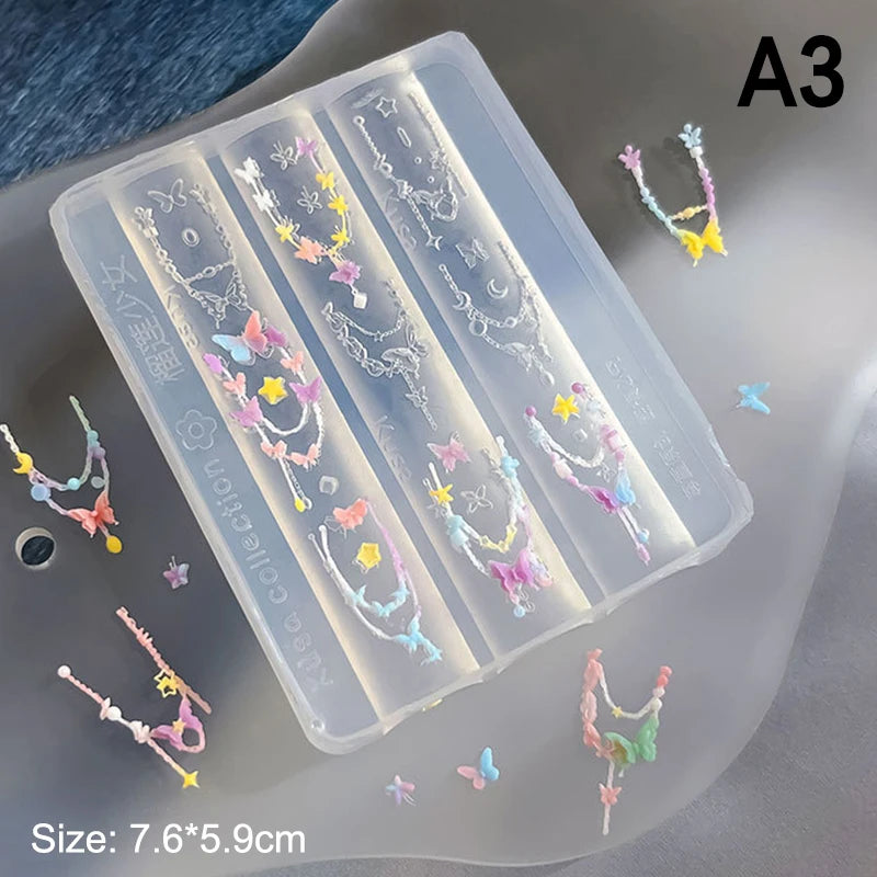 Starfish Shell Flower Silicone Mold – Nail Art & DIY Resin