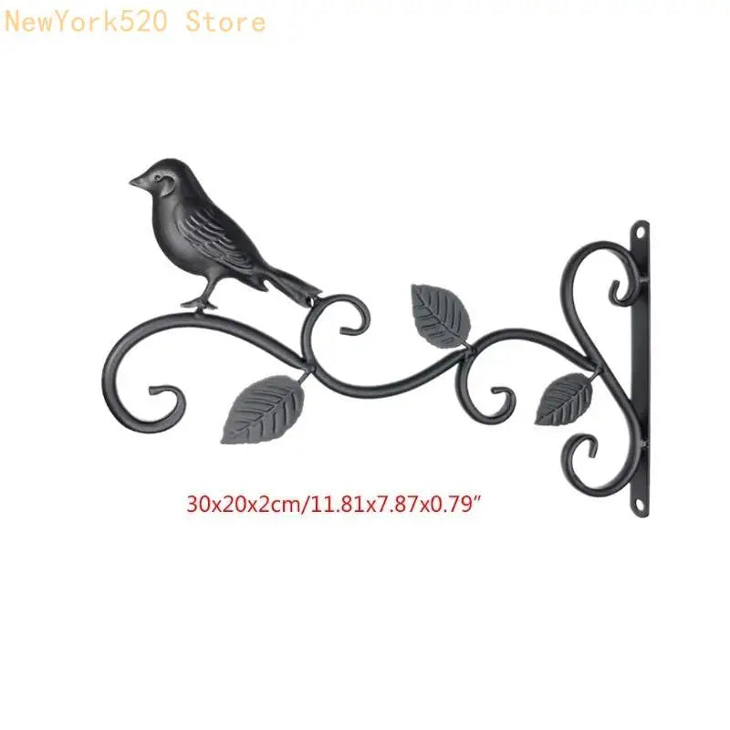 Cast Iron Bird Hanging Bracket – Indoor & Outdoor Wall Decor