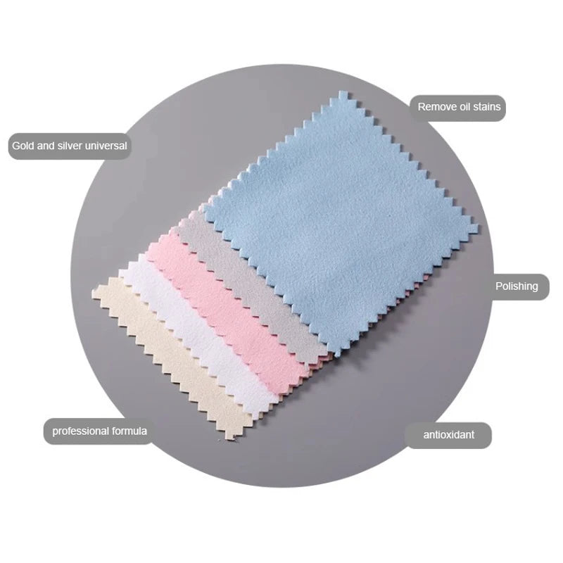 Silver Polishing Cloth – Microfiber Jewelry Cleaner & Brightener