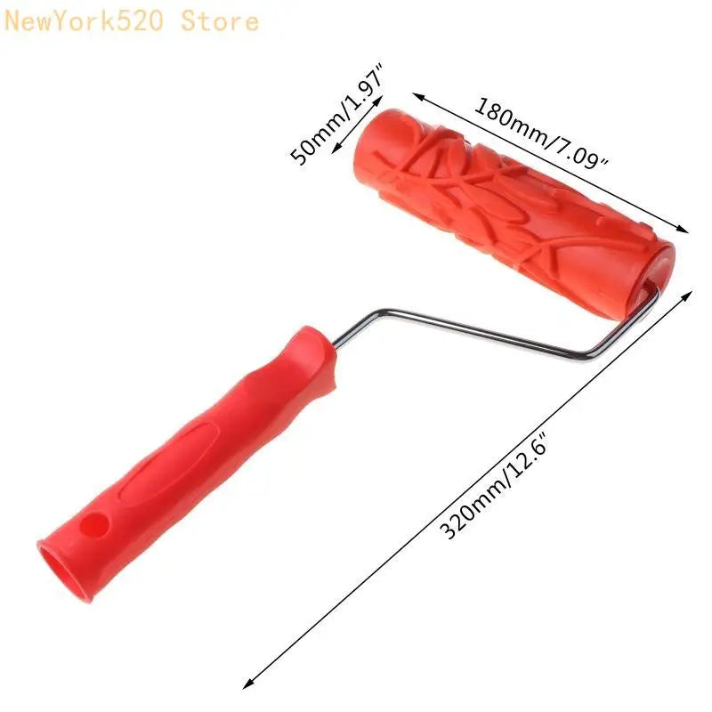 7-Inch Decorative Texture Paint Roller – DIY Embossed Walls