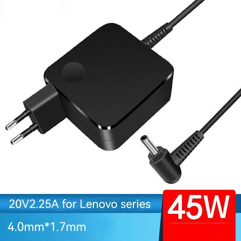 45W Lenovo IdeaPad AC Adapter Charger 20V 2.25A – 4.0mm Tip